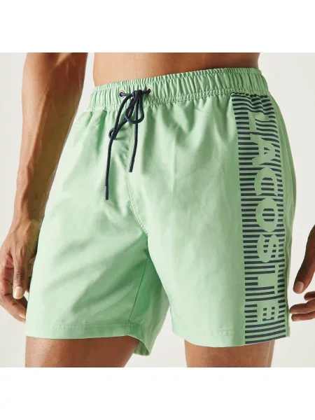 Lacoste Kąpielówki zielone