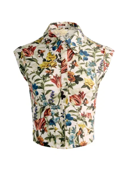 Top Alice + Olivia cu model floral cu imagine