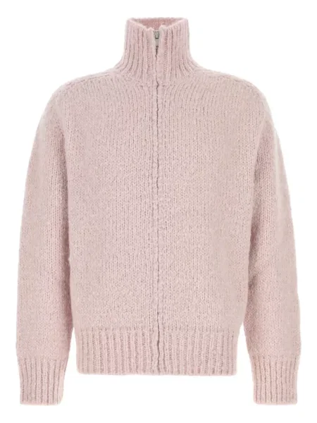 Cardigan Jil Sander de mohair roz
