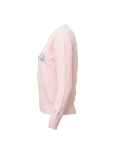 Sweter Mc2 Saint Barth wełniany różowy