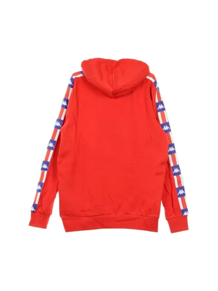 Bluza z kapturem Kappa z kapturem czerwona