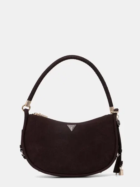 Guess torebka rogal DANYA brązowa