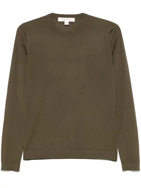 Pulover Ralph Lauren Collection din cașmir verde