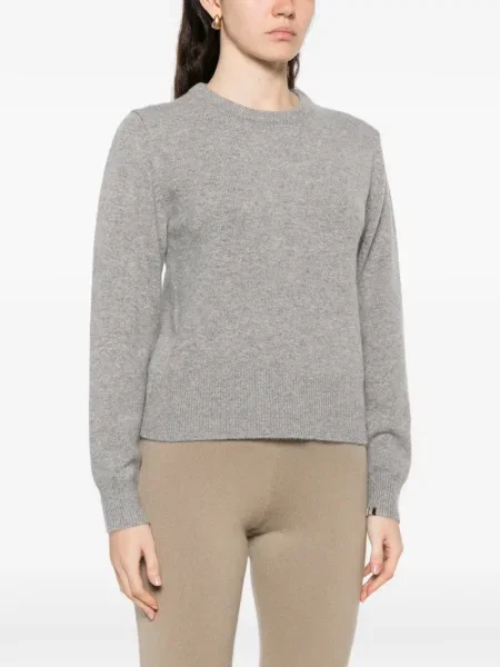 Pulover Extreme Cashmere din cașmir cu decolteu rotund gri
