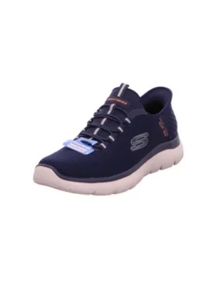 Sneakersy Skechers niebieskie