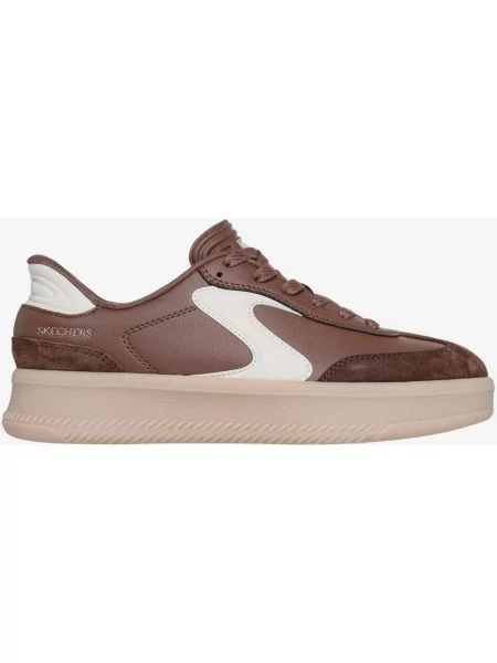 Buty do biegania Skechers Hotshot HI Slip-Ins Lifted Luxe brązowo 36 biały