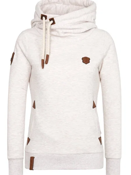 Naketano Mikina Darth melírovaná béžová