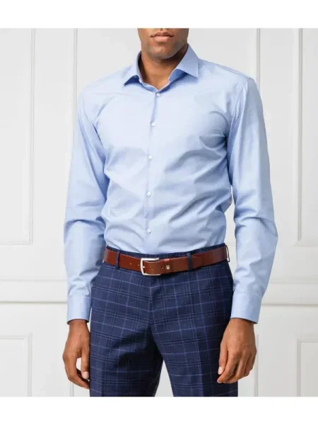 HUGO cămașă C-Jenno | Slim Fit albastru