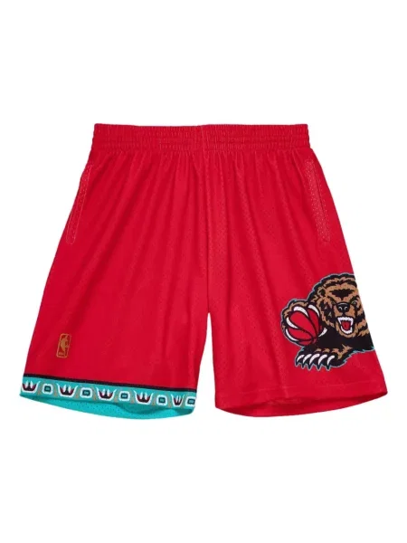Pantaloni scurți Mitchell & Ness roșu
