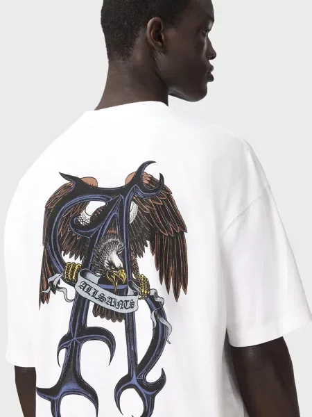 Футболка Allsaints біла