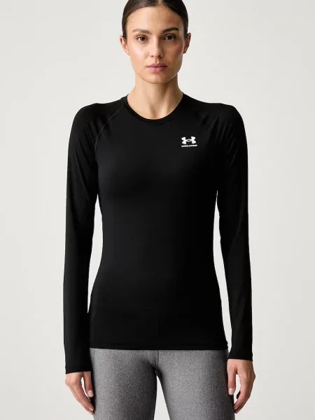 Under Armour tréningové tričko s dlhým rukávom dámske HG Authentics Comp biela