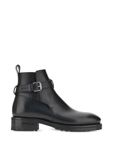 Cizme scurte Dsquared2 din piele negru