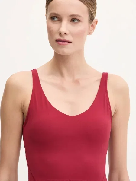 Női jóga felső JOYINME Grace red wine. Méret: 34 piros