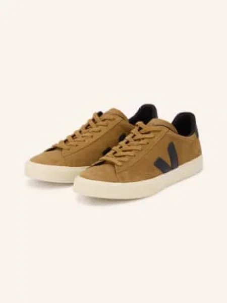 Veja Sneakersy Campo velbloudí černá