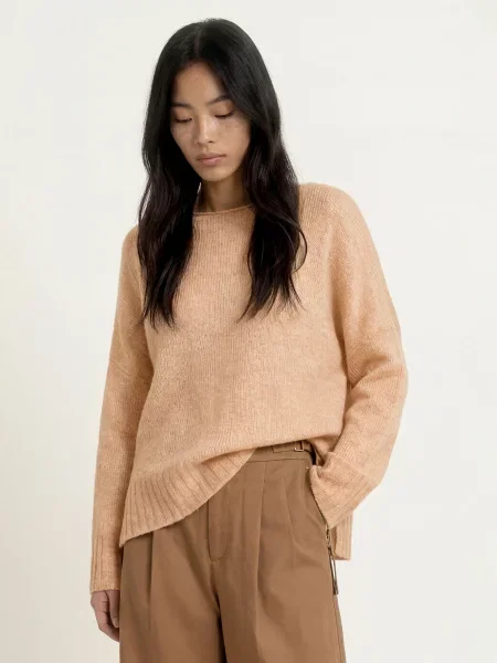 Max & Co. Sweter Stampa beige beżowy