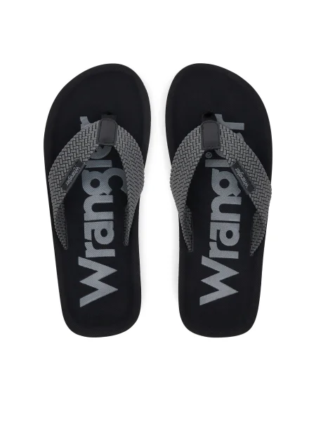 Papuci Wrangler negru