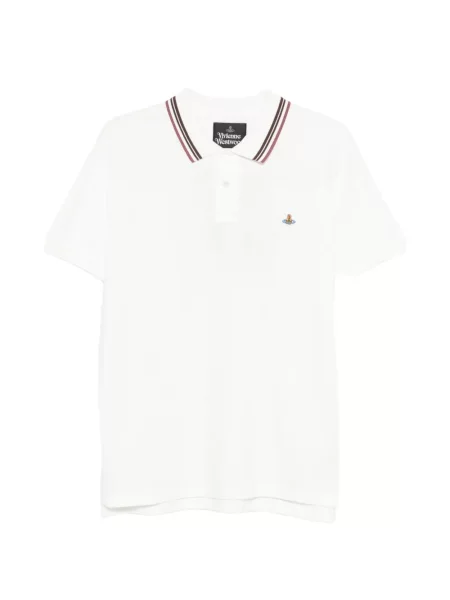 Prugasta polo majica Vivienne Westwood bijela