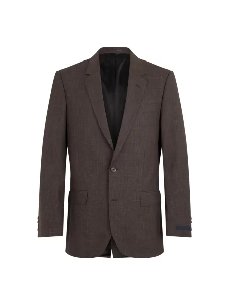 Garnitur Hugo wełniany brązowy
