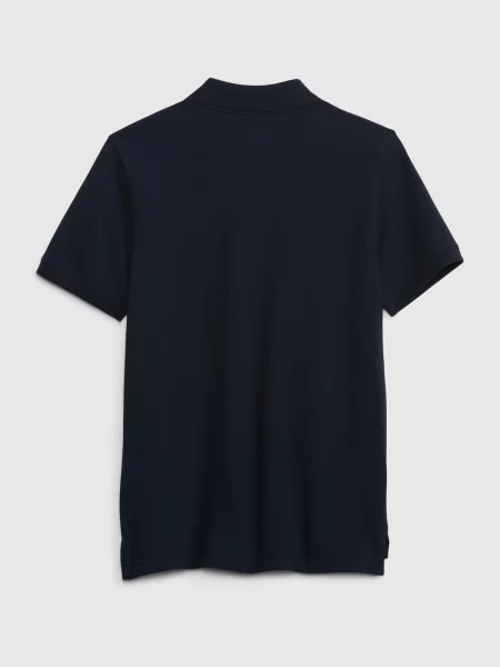 Tricou polo copii Gap negru