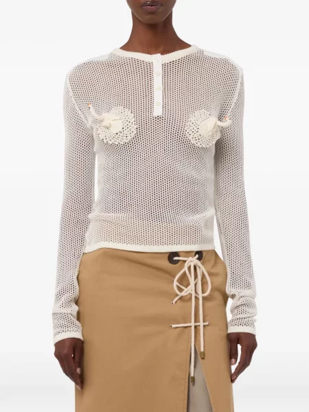 Pulover Moschino alb
