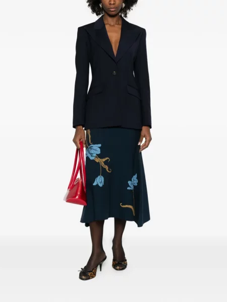 Sacou Gabriela Hearst albastru