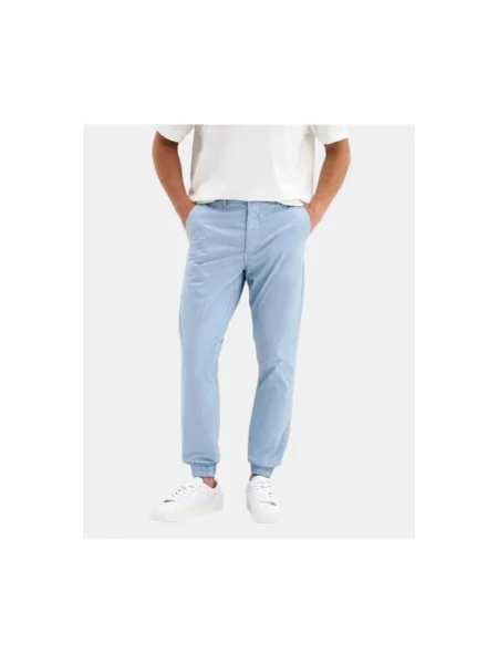 Pantaloni chino Pepe Jeans albastru