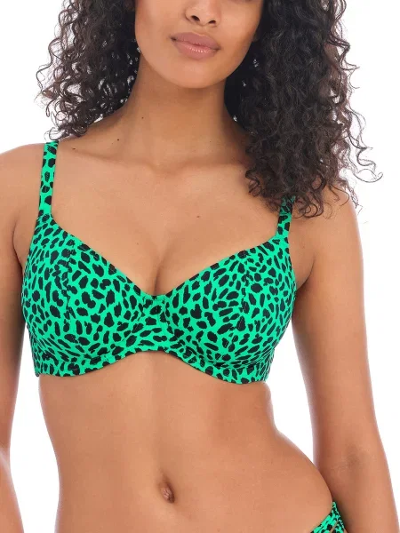 Верхня частина купальника Freya Zanzibar поліамід/еластан зелений
