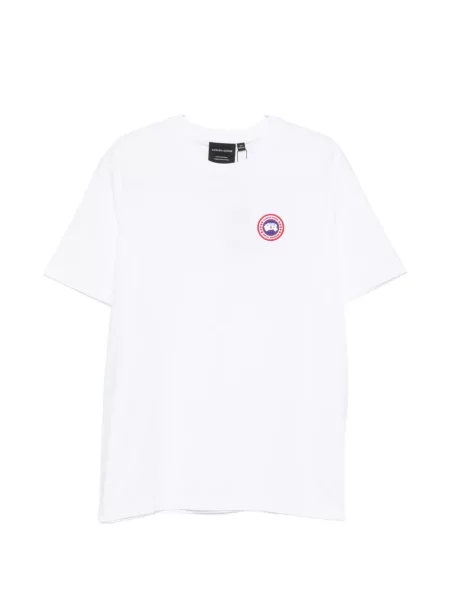Tricou Canada Goose cu autograf alb