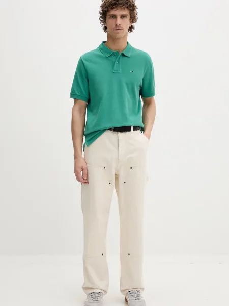 Tommy Jeans Tricou Essential deschis verde
