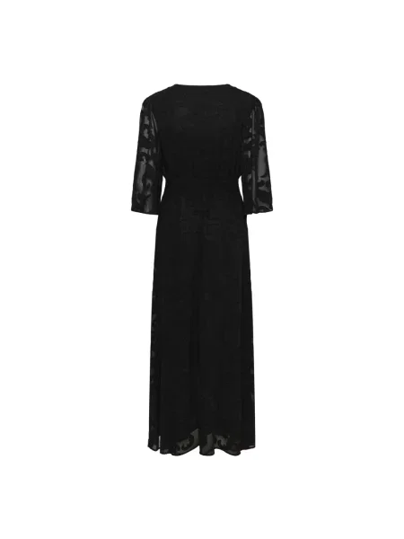 Sukienka maxi Cream czarna