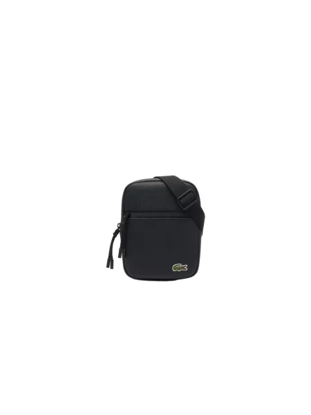 Geantă crossbody Lacoste negru