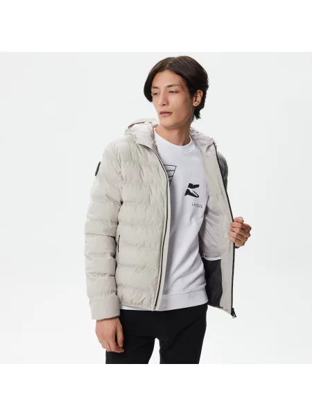 Lacoste куртка чоловіча сіра