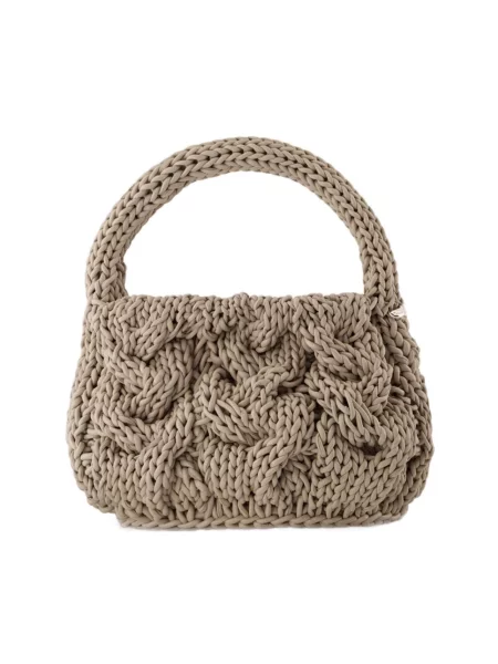 Torebka Jw Anderson skórzana szara