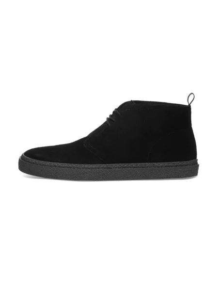 Trzewiki Fred Perry zamszowe czarne