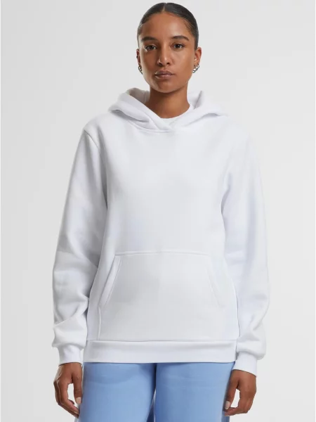 Bluza z kapturem Urban Classics biała