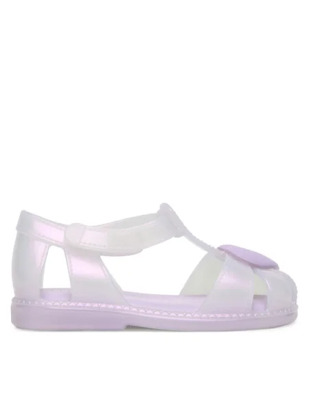 Sandále Melissa Mini Melissa Hip Heart Ballerina Bb fialová