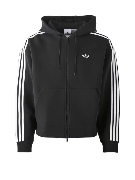 ADIDAS ORIGINALS Hanorac Adicolor Spacer negru alb