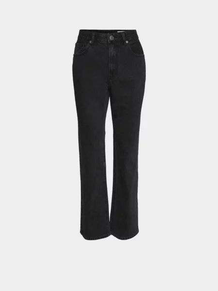 Vero Moda Джинси кльош чорний