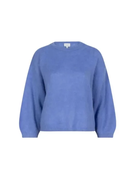 Wełniany sweter Dante 6 wełniany niebieski