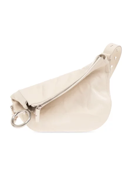 Torebka skórzana Burberry skórzana beżowa