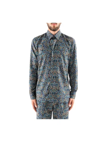 Koszula Corsinelabedoli z wzorem paisley casual