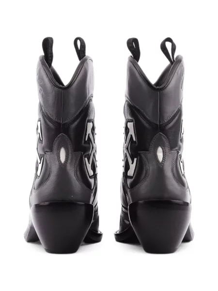 Botine Off-white alb