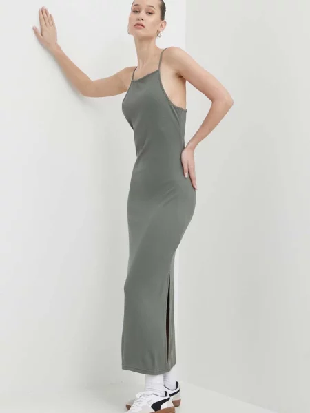 Сукня Roxy maxi облягаюча зелений