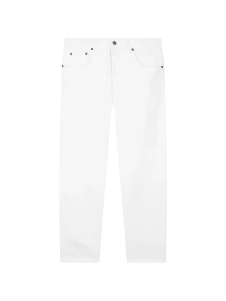 Pantaloni Dondup alb