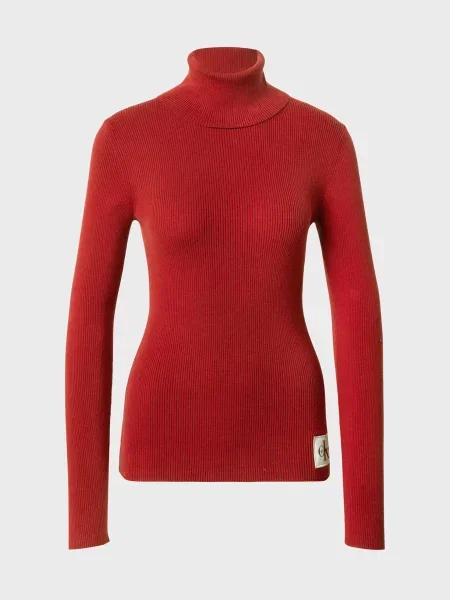 Водолазка Calvin Klein Jeans червона