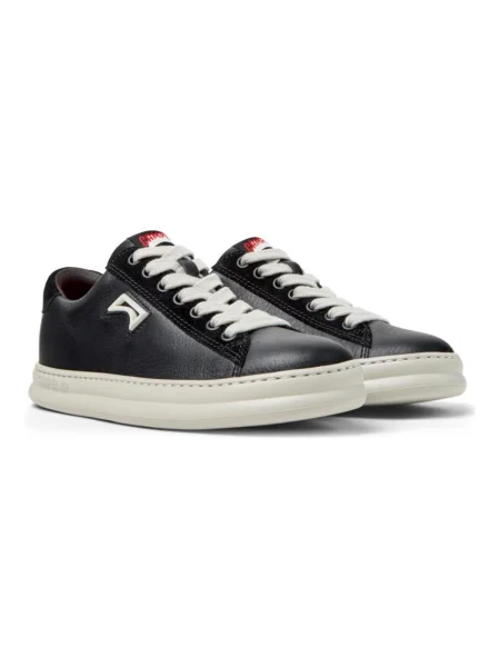 Sneakerși Camper din piele negru
