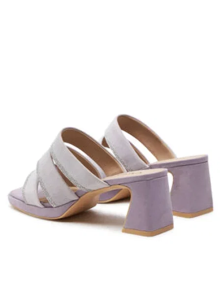 Natikače Caprice Lavender Suede ljubičasta