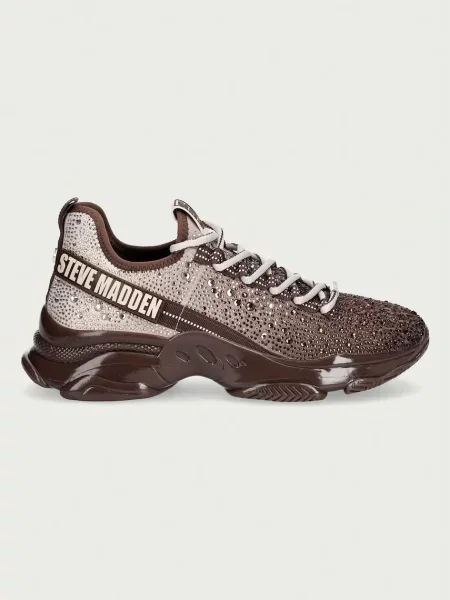 Steve Madden Mistica sneakers dámske hnedá
