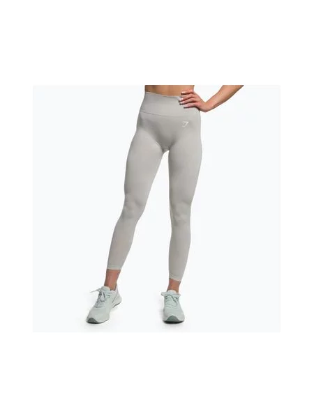 Бесшовные леггинсы Gymshark серые