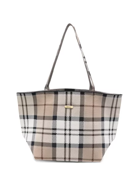 Kockás shopper táska Barbour